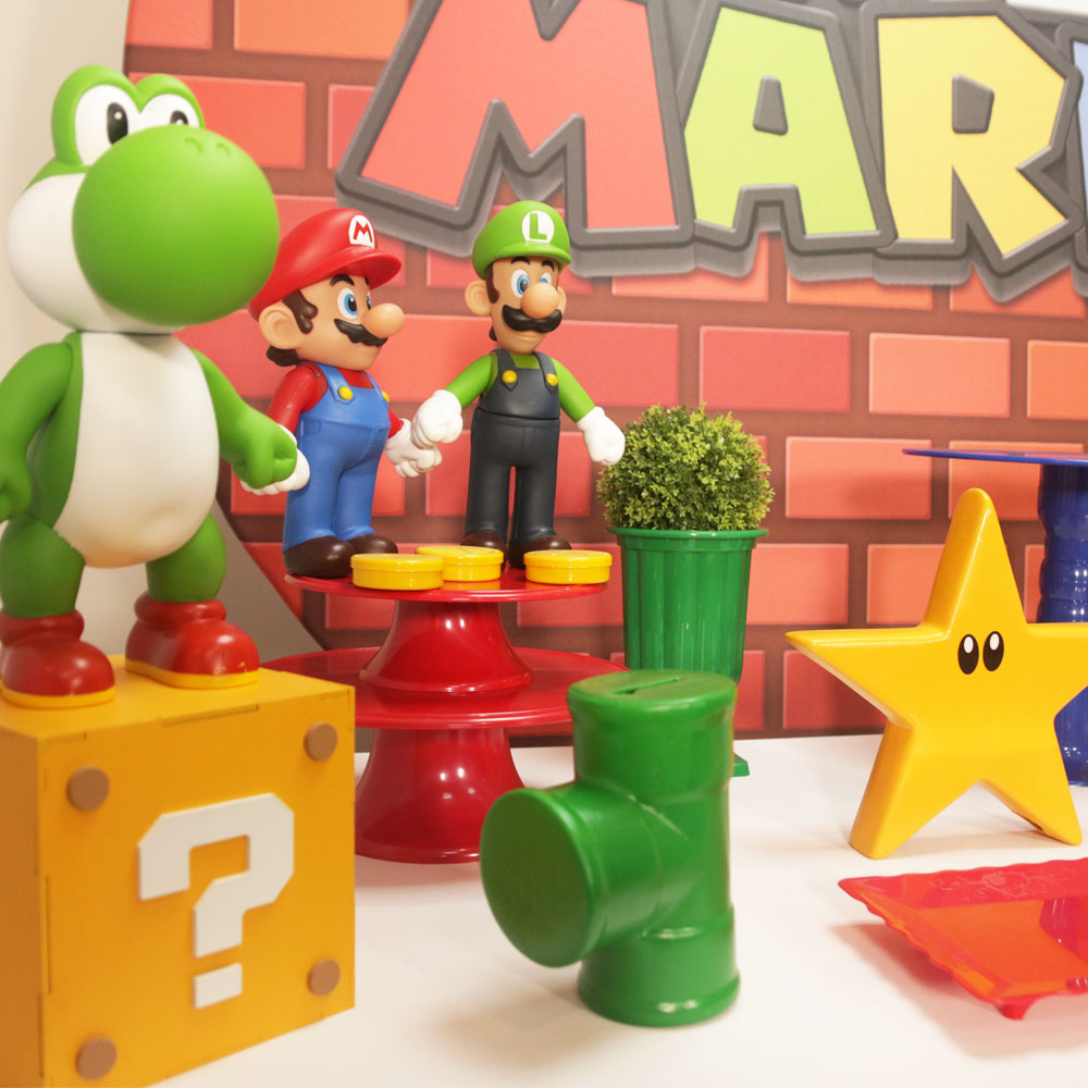 Mini Cubo 3D: Super Mario Bros. (Clássico - Fase 1) - Toyshow Tudo